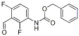 (2,4-Difluoro-3-formyl-phenyl)-carbamic acid benzyl ester Structure,918524-07-9Structure