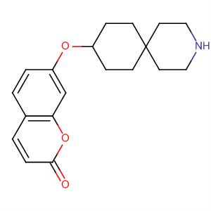 7-(3-aza-spiro[5.5]undec-9-yloxy)-chromen-2-one Structure,918644-67-4Structure