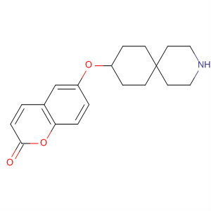 6-(3-aza-spiro[5.5]undec-9-yloxy)-chromen-2-one Structure,918644-70-9Structure