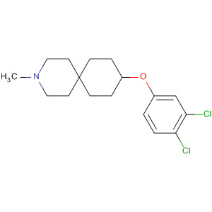 9-(3,4-dichloro-phenoxy)-3-methyl-3-aza-spiro[5.5]undecane Structure,918644-72-1Structure