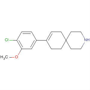 9-(4-chloro-3-methoxy-phenyl)-3-aza-spiro[5.5]undec-8-ene Structure,918650-84-7Structure