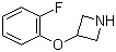 3-(2-Fluorophenoxy)azetidine Structure,918831-13-7Structure