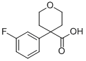 4-(3-Fluorophenyl)tetrahydro-2h-pyran-4-carboxylic acid Structure,919016-93-6Structure