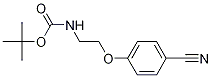 4-(Boc-aminoethyloxy)benzonitrile Structure,919085-52-2Structure