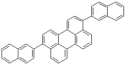 3,10-二-2-萘-芘結(jié)構式_919089-75-1結(jié)構式