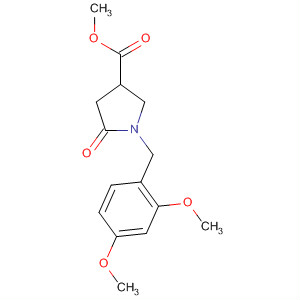 Methyl 1-(2,4-dimethoxybenzyl)-5-oxopyrrolidine-3-carboxylate Structure,919111-33-4Structure