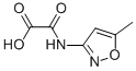 [(5-Methylisoxazol-3-yl)amino](oxo)acetic acid Structure,91933-54-9Structure