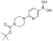 6-(4-Boc-piperazine-1-yl)pyridine-3- boronic acid Structure,919347-67-4Structure