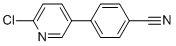 4-(6-Chloropyridin-3-yl)-benzonitrile Structure,919496-21-2Structure