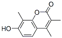 7-Hydroxy-3,4,8-trimethylcoumarin Structure,91963-11-0Structure