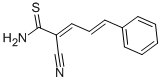 (2E,4e)-2-cyano-5-phenylpenta-2,4-dienethioamide Structure,91974-48-0Structure