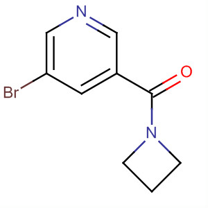 3-Bromo-5-(azetidin-1-ylcarbonyl)pyridine Structure,919784-20-6Structure