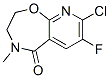 Pyrido[3,2-f]-1,4-oxazepin-5(2H)-one, 8-chloro-7-fluoro-3,4-dihydro-4-methyl- Structure,919788-60-6Structure