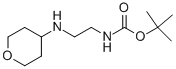 Tert-butyl 2-(tetrahydro-2h-pyran-4-ylamino)ethylcarbamate Structure,919835-79-3Structure