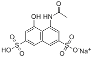 1-Acetamido-8-hydroxy-3,6-naphthalenedisulfonic Acid monosodium Structure,91990-52-2Structure