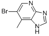 6-Bromo-7-methyl-1h-imidazo[4,5-b]pyridine Structure,91996-63-3Structure