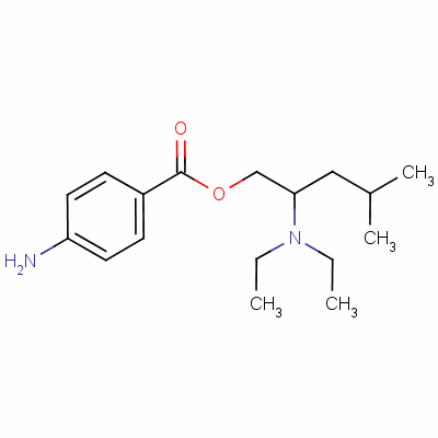 Leucinocaine Structure,92-23-9Structure