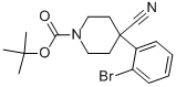 Tert-butyl 4-(2-bromophenyl)-4-cyanopiperidine-1-carboxylate Structure,920023-51-4Structure