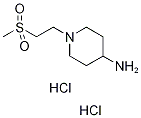 1-(2-(Methylsulfonyl)ethyl)piperidin-4-amine Structure,920111-82-6Structure