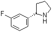 (S)-2-(3-Fluorophenyl)pyrrolidine Structure,920274-04-0Structure