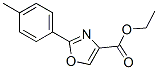 2-P-tolyl-oxazole-4-carboxylic acid ethyl ester Structure,92029-41-9Structure