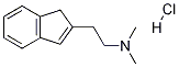 N,n-dimethyl-1h-indene-2-ethanamine hydrochloride Structure,92039-35-5Structure