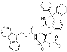 Fmoc-l-asn(trt)-l-ser[psi(me,me)pro]-oh Structure,920519-33-1Structure