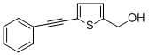 [5-(2-Phenyleth-1-ynyl)-2-thienyl]methanol Structure,92070-91-2Structure