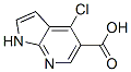 4-Chloro-1H-pyrrolo[2,3-b]pyridine-5-carboxylic acid Structure,920966-03-6Structure