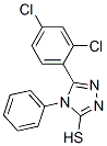 5-(2,4-Dichlorophenyl)-4-phenyl-4h-1,2,4-triazole-3-thiol Structure,92151-02-5Structure