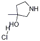 3-Hydroxy-3-methylpyrrolidine hydrochloride Structure,921592-91-8Structure