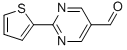 2-噻吩-2-嘧啶-5-甲醛結(jié)構(gòu)式_921939-12-0結(jié)構(gòu)式