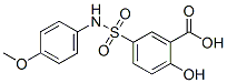 2-Hydroxy-5-(4-methoxy-phenylsulfamoyl)-benzoic acid Structure,92200-76-5Structure