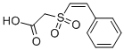 Z-Styrylsulfonylacetic Acid Structure,92207-24-4Structure