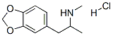 3,4-Methylenedioxymethamphetamine hydrochloride Structure,92279-84-0Structure