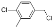 4-Chloro-3-methylbenzyl chloride Structure,92304-76-2Structure