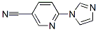 3-Pyridinecarbonitrile, 6-(1H-imidazol-1-yl)- Structure,923156-23-4Structure