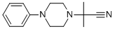 2-Methyl-2-(4-phenylpiperazino)propanenitrile Structure,92326-91-5Structure