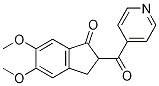 2-異煙?；?5,6-二甲氧基-2,3-二氫-1H-茚-1-酮結(jié)構(gòu)式_923571-15-7結(jié)構(gòu)式