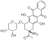 Amrubicin hydrochloride Structure,92395-36-3Structure