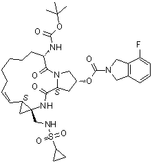 Danoprevir Structure,924302-43-2Structure