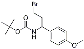 1-(Boc-amino)-3-bromo-1-(4-methoxyphenyl)propane Structure,924818-01-9Structure