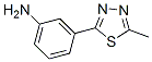 3-(5-Methyl-1,3,4-thiadiazol-2-yl)aniline Structure,924833-38-5Structure