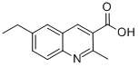 6-Ethyl-2-methylquinoline-3-carboxylic acid Structure,92513-36-5Structure