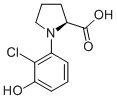 1-(2-Chloro-3-hydroxyphenyl)proline Structure,925233-19-8Structure