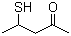 2-Pentanone, 4-mercapto-(9ci) Structure,92585-08-5Structure