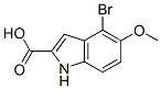 4-Bromo-5-methoxy-1H-indole-2-carboxylic acid Structure,92622-97-4Structure