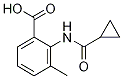 2-[(Cyclopropylcarbonyl)amino]-3-methylbenzoic acid Structure,926249-10-7Structure