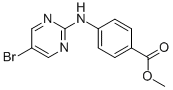 4-(5-Bromopyrimidin-2-ylamino)benzoic acid methyl ester Structure,926642-55-9Structure