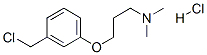 3-[3-(Chloromethyl)phenoxy]-n,n-dimethylpropylamine hydrochloride Structure,926921-62-2Structure